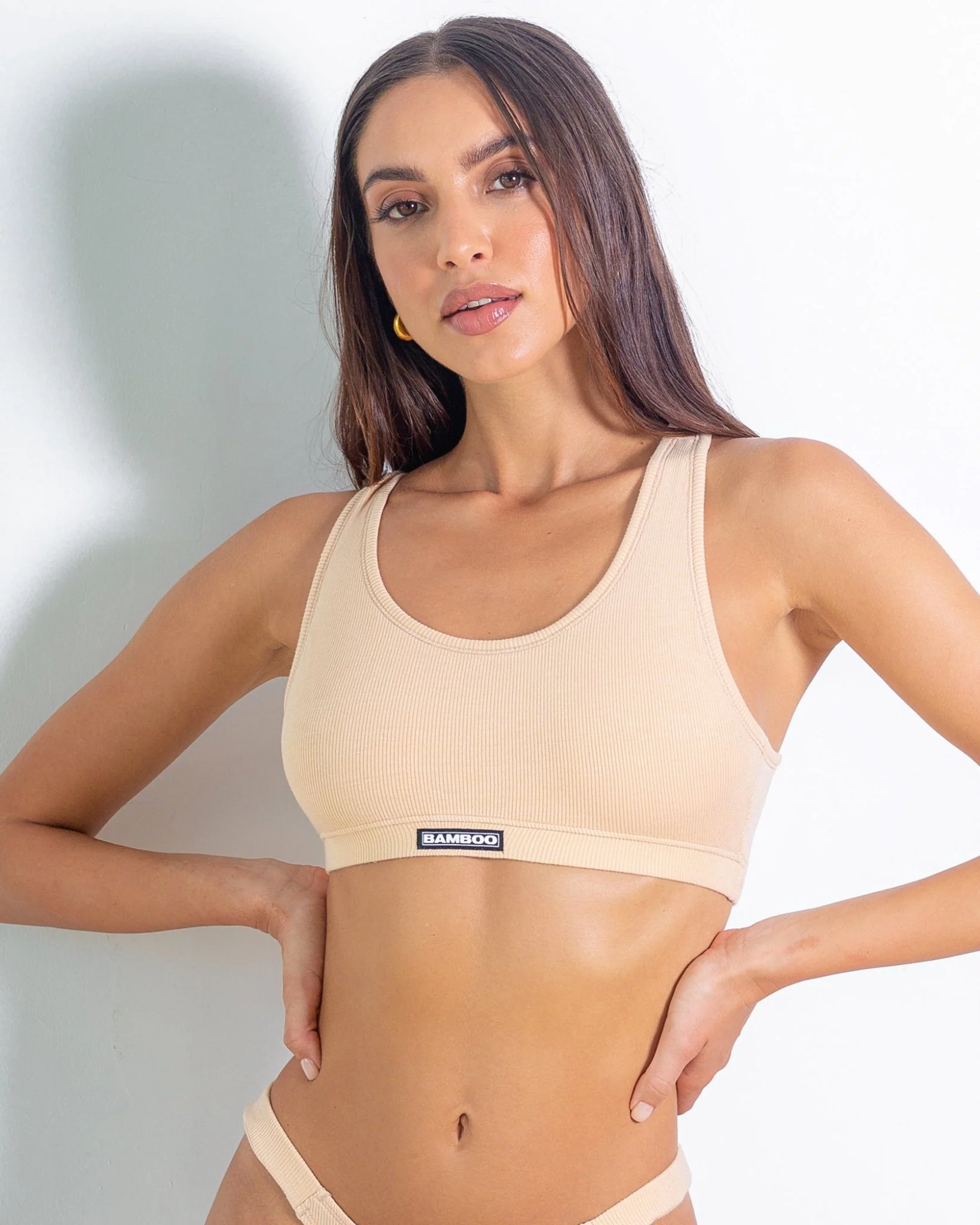 Rib Sport Bra - Image 7