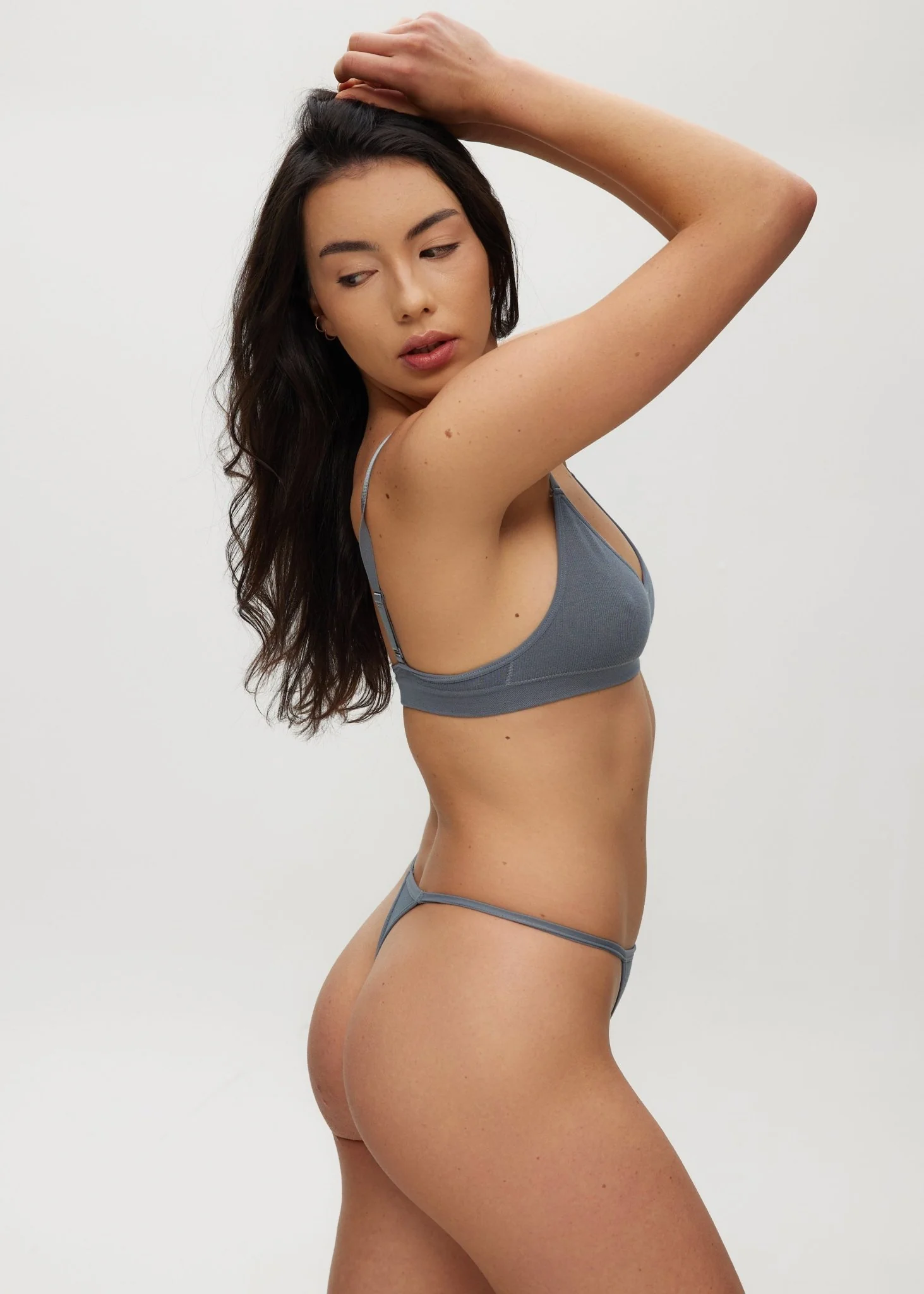 Seamless Rib Triangle Bralette - Image 8